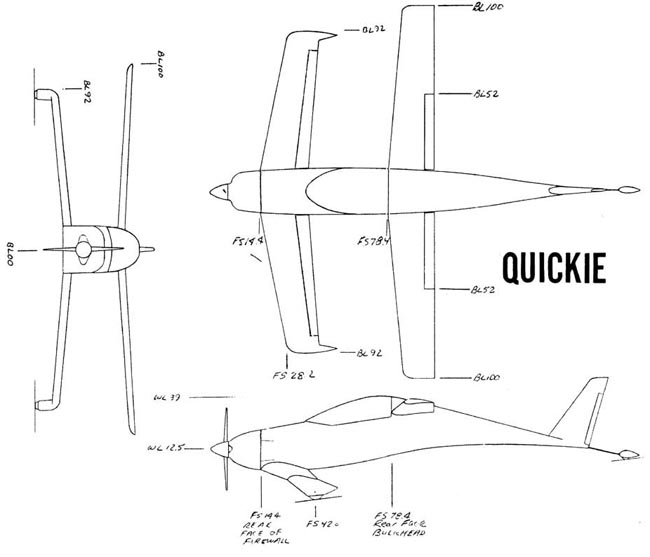 Quickie 3-View