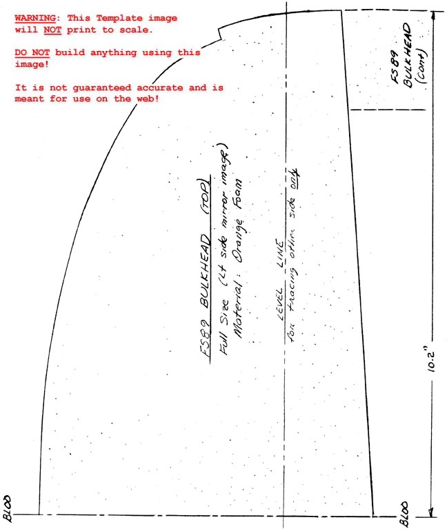 Quickie Fuselage Station 89