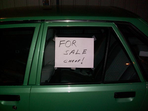 Alan Thayer Car For Sale!