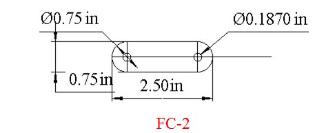 Fuselage Cut FC2 Dimensions