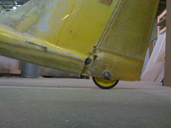 Reg Clarke's Tail Wheel Fairing