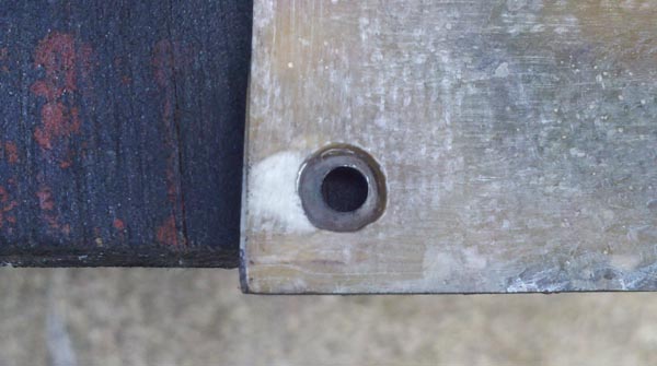 Enlarge the Cowling Screw Hole