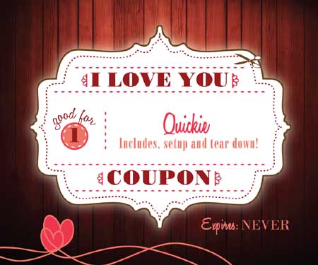 Quickie Coupon?
