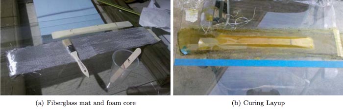 Figure 2. Layup construction.